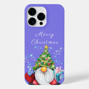 Schattigee Gnome met Gift Christmas iPhone Case iPhone 14 Pro Max Hoesje
