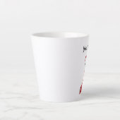 Schattigee Gnome Red Pet Christmas Stocking Candy Latte Mok (Voorkant)