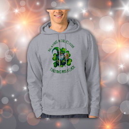 Schattigee Gnome St Patrick's Day met bier | Hoodie