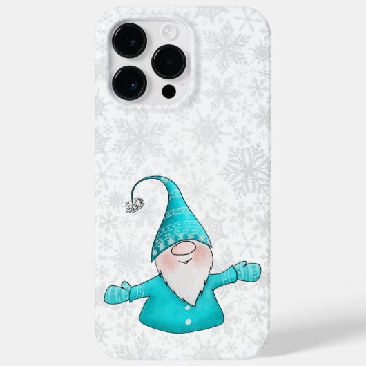 Schattigee Gnome Winter Feestdagen Kerst Case-Mate iPhone Case (Achterkant)