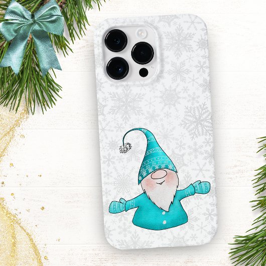 Schattigee Gnome Winter Feestdagen Kerst Case-Mate iPhone Case