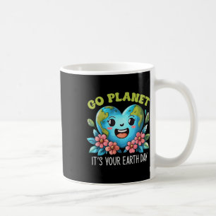 Schattigee Go Planet is jouw Earth Day 2025 lerare Koffiemok