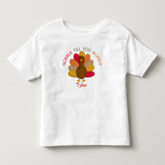 SCHATTIGEE gokken tot je wiebelen Thanksgiving dag Kinder Shirts