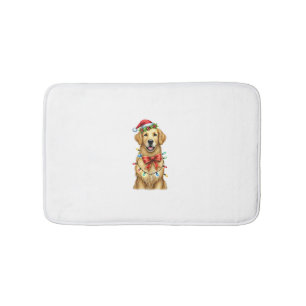 Schattigee Golden Retriever Dog Coquette Bow Chris Badmat