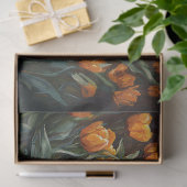 Schattigee Golden Retriever in een Tulip Garden De Tissuepapier (Geschenk)