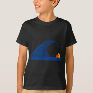 Schattigee golf van Blue Wave Kamala voor Kamala F T-shirt