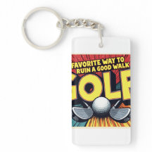 Schattigee golffavoriete manier om een goede wande