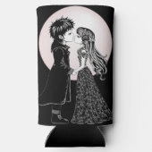 Schattigee Gotische Emo Kinder Kus Valentijnsdag (Achterkant)