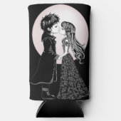 Schattigee Gotische Emo Kinder Kus Valentijnsdag (Voorkant)