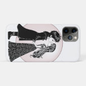 Schattigee Gotische Emo Kinder Kus Valentijnsdag Case-Mate iPhone Case (Achterkant (horizontaal))