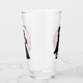 Schattigee Gotische Emo Kinder Kus Valentijnsdag Glas (Links)