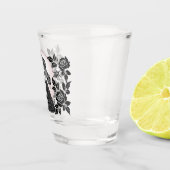 Schattigee Gotische Emo Kinder Kus Valentijnsdag Shot Glas (Rechts)