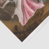 Schattigee Gotische Parijse Gargoyle Decoupage Tissuepapier (Detail)