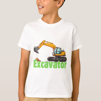 Schattigee graafmachine Kinder T-shirt