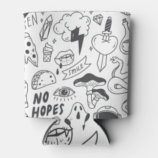 Schattigee Graffiti: Doodle Art Set. Blikjeskoeler