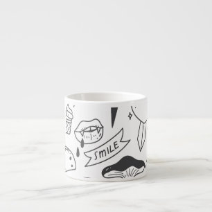 Schattigee Graffiti: Doodle Art Set. Espresso Kop