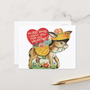 Schattigee grappen Valentijn Briefkaart