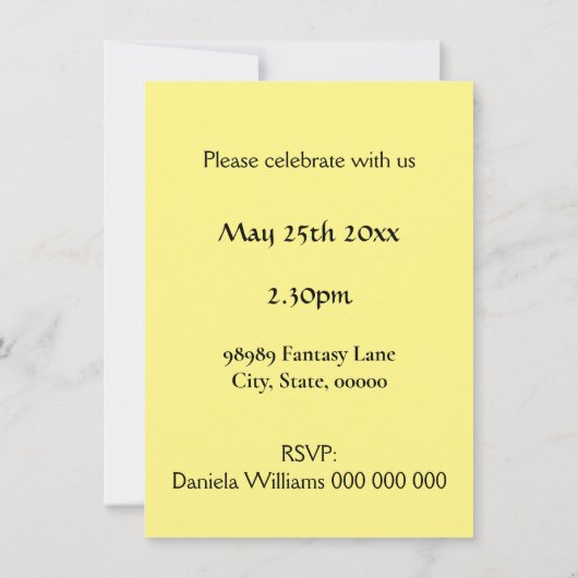 Schattigee grappige baby giraffe voor kinderen op  kaart (Achterkant)