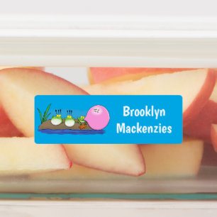 Schattigee grappige kikkers bubblegum cartoon gepe labels