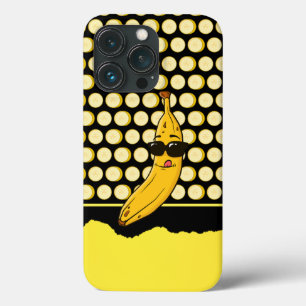 Schattigee Grappige Koele Banaan iPhone 13 Pro Hoesje
