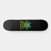 Schattigee, grappige zombie skateboard (Horizontaal)