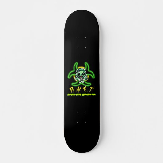 Schattigee, grappige zombie skateboard (Voorkant)