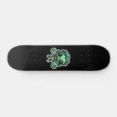 Schattigee, grappige zombie skateboard (Horizontaal)