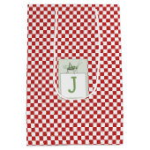 Schattigee Grasshopper Bug Thema Aangepaste Verjaa Medium Cadeauzakje (Achterkant)