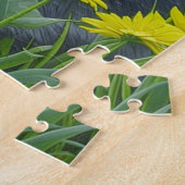 Schattigee Grijze Kat met Gele Ogen Ai Art Legpuzzel (Zijkant)