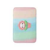 Schattigee, grillige bloem in pot badmat (Voorkant Verticaal)