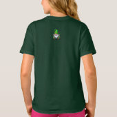 Schattigee grillige bloementuin Gnome Cartoon Grap T-shirt (Achterkant)