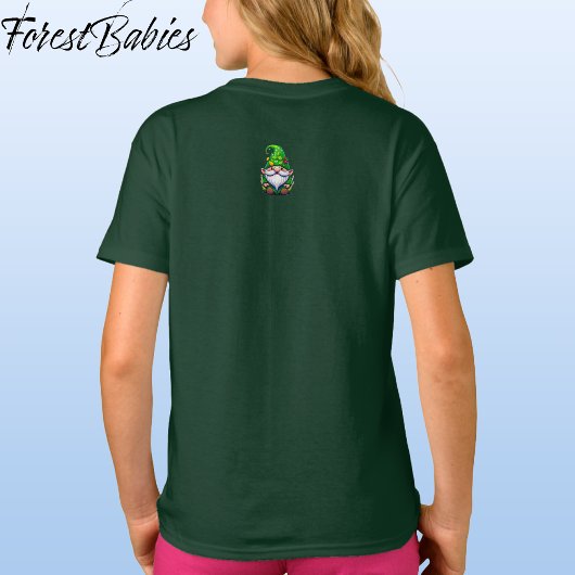 Schattigee grillige bloementuin Gnome Cartoon Grap T-shirt