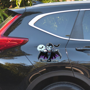 Schattigee, grillige Halloween vampier Sticker
