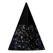 Schattigee grillige Halloween zwarte kat Feesthoedjes (Achterkant)