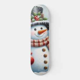 Schattigee,  / grillige kerst / wintersneeuwpop skateboard