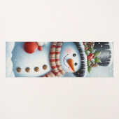 Schattigee,  / grillige kerst / wintersneeuwpop yogamat (Voorkant (horizontaal))