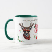 Schattigee grillige kersteland - Cool Moose Mok (Links)