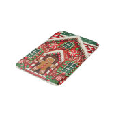 Schattigee, grillige peperkoek man & huis badmat (Gekanteld)