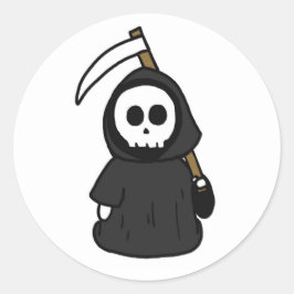 Schattigee Grim Reaper Halloween Sticker