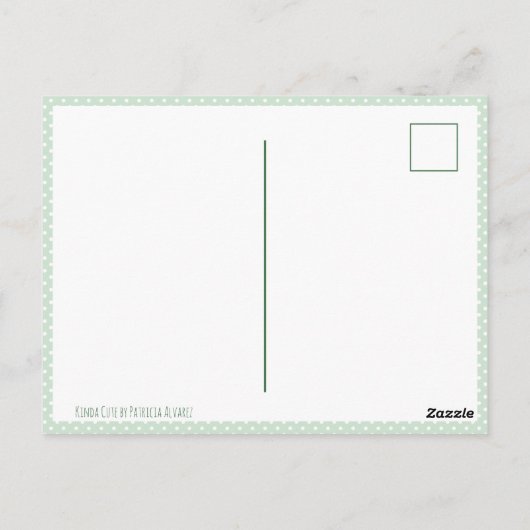 Schattigee Groene Baby Bird Hatching Dank u Briefkaart (Achterkant)