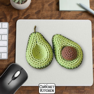 Schattigee Groene Cottagecore Haak Avocado Monogra Muismat