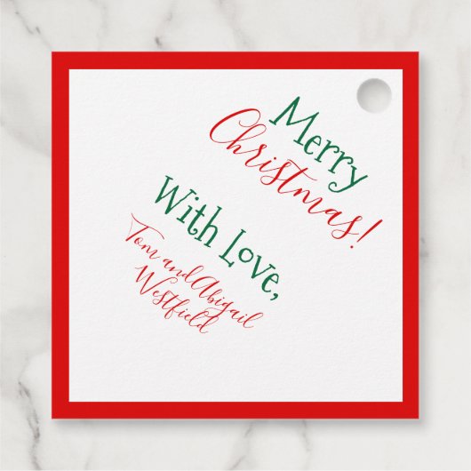 Schattigee groene en rode rendieren springen bedankjes labels (Achterkant)