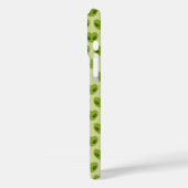 Schattigee groene hartvormige buitenaardse Jouw te Case-Mate iPhone Case (Achterkant / Links)