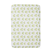 Schattigee groene kikkerpatroonlamp badmat (Voorkant Verticaal)