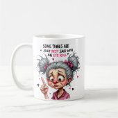  Schattigee grootmoeder Koffiemok (Links)