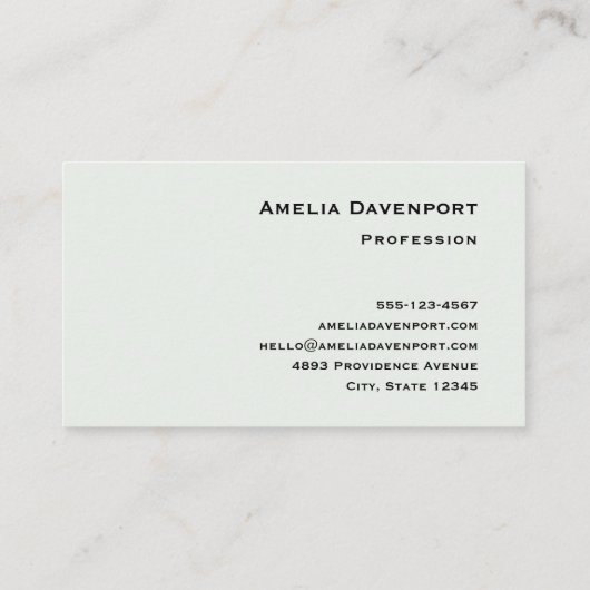 Schattigee grootogige uil met een kop koffie visitekaartje (Achterkant)