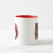 Schattigee Groovy Rode Gnome Kerstman Kerstmis Vro Mok (Midden)