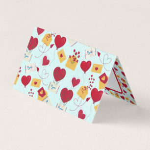 Schattigee Grungy Valentijn Airmail Love Letter Kaart