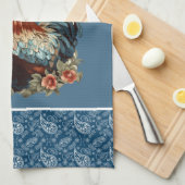 Schattigee haan liefhebbers Landelijke keuken Theedoek (Quarter Fold)