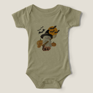 Schattigee Halloween Baby Kostuum -BooGhost en Pom
